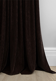 Kent, Chocolate - Made to Measure Curtains